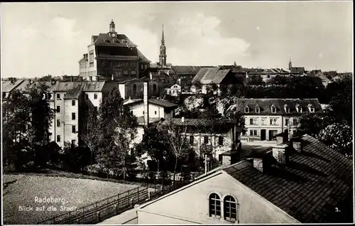 Ak Radeberg Sachsen, Teilansicht der Stadt