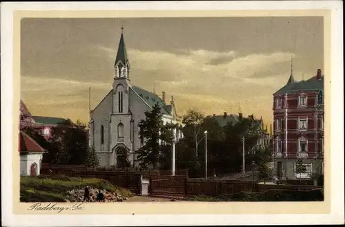 Ak Radeberg Sachsen, Kirche