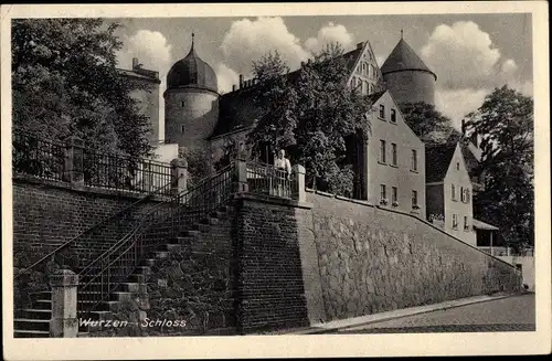 Ak Wurzen in Sachsen, Schloss