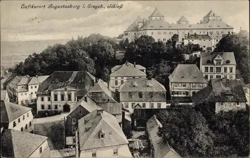 Ak Augustusburg im Erzgebirge, Schloss