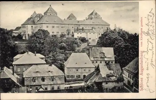 Ak Augustusburg im Erzgebirge, Königliches Schloss