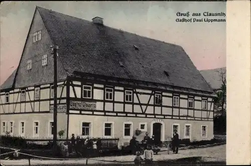 Ak Claußnitz in Mittelsachsen, Gasthof