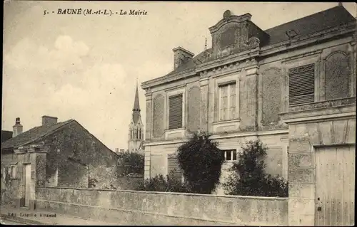 Ak Bauné Maine et Loire, La Mairie