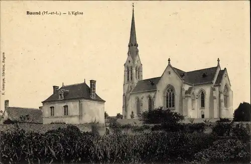 Ak Bauné Maine et Loire, L'Eglise