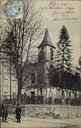 Ak Saint Maurice Val-de-Marne, L'Eglise