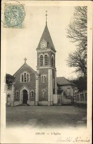 Ak Ablon Val de Marne, L'Eglise