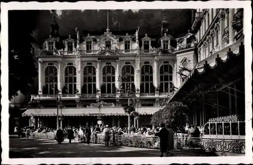 Ak Karlovy Vary Karlsbad Stadt, Cafe Pupp