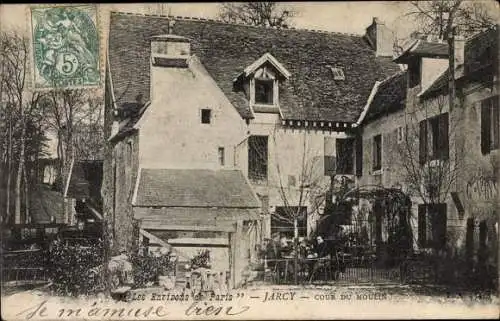 Ak Jarcy Essonne, Cour du  Moulin