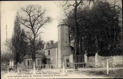 Ak Jarcy Essonne, Vieille Tour de l'Abbaye