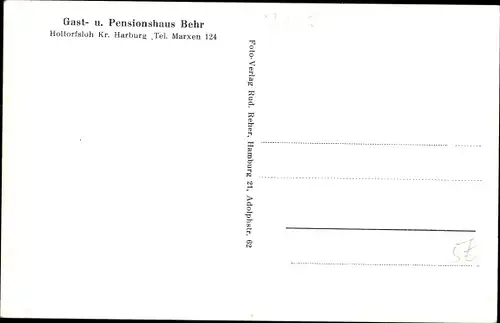 Ak Holtorfsloh Seevetal in Niedersachsen, Gasthof Behr