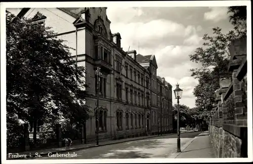 Ak Freiberg in Sachsen, Gerberschule