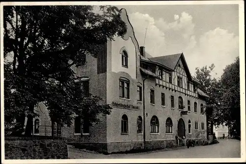 Ak Clausnitz Rechenberg Bienenmühle im Erzgebirge, Gasthaus Erbgericht