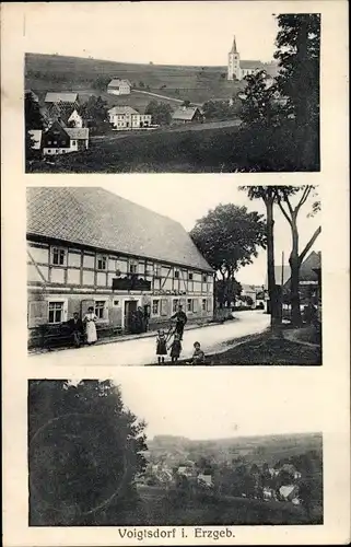 Ak Voigtsdorf Dorfchemnitz im Erzgebirge, Ortsansichten, Gasthaus