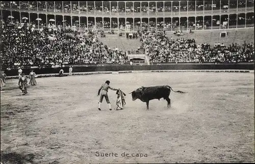 Ak Stierkampf, Corrida de Toros, Suerte de capa