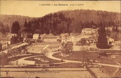 Ak L'Argonne Meuse, La Harazee avant la guerre