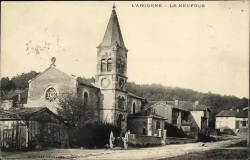 Ak L'Argonne Meuse, Le Neufour