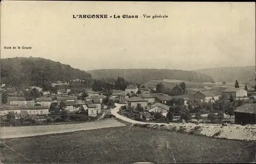 Ak Le Claon Meuse, Vue generale