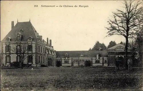 Ak Nettancourt Lothringen Meuse, Le Chateau du Marquis