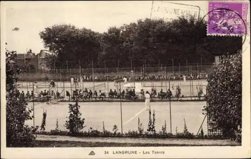 Ak Langrune Calvados, Les Tennis