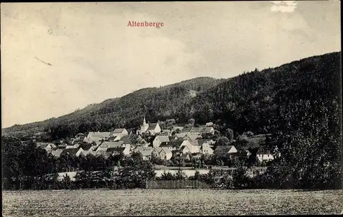 Ak Altenberge in Westfalen, Gesamtansicht, Wald