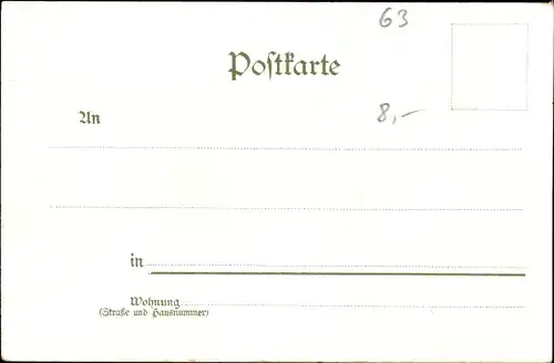 Künstler Ak Ilmenau in Thüringen, Blick auf den Ort