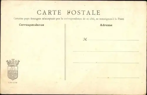 Ak Longpont Lormoy Essonne, La Grange et la Chapelle, vues du Parc