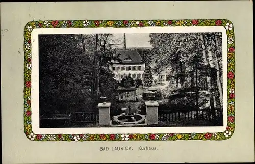 Passepartout Ak Bad Lausick in Sachsen, Kurhaus