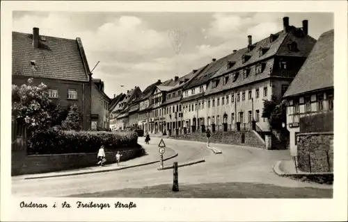 Ak Oederan Sachsen, Freiberger Straße