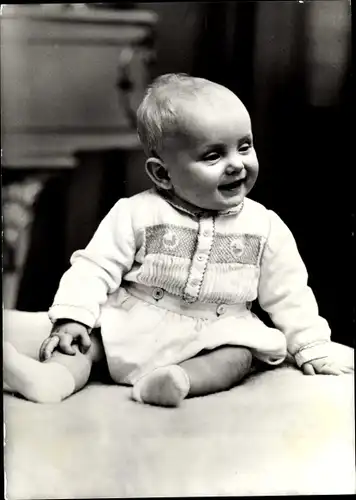 Ak Prinz Bernhard von Niederlanden als Baby