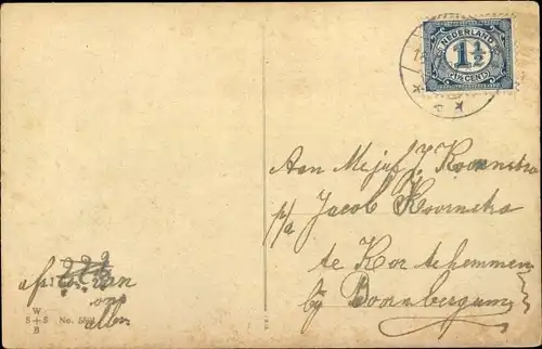 Künstler Ak Frank, Elly, Mädchen umgeben von Schmetterlingen