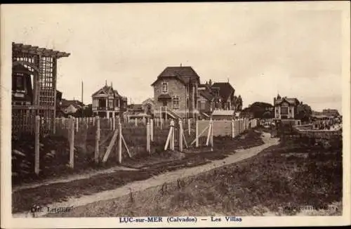 Ak Luc sur Mer Calvados, Les Villas