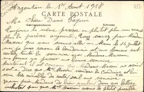 Ak Luc sur Mer Calvados, Hotel des Familles, Rue du Grand Orient