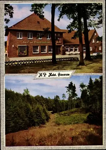 Ak Sieversen Rosengarten Niedersachsen, Gasthaus Holst