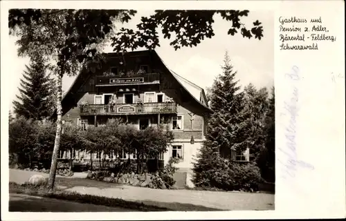 Ak Bärental Feldberg im Schwarzwald, Gasthof und Pension zum Adler