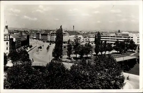 Ak Hradec Králové Königgrätz Stadt, Panorama