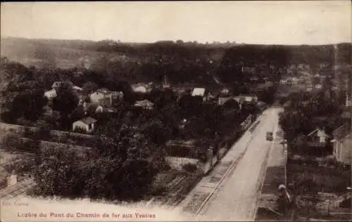 Ak Lozere Essonne, Pont du Chemin de fer aux Yvettes