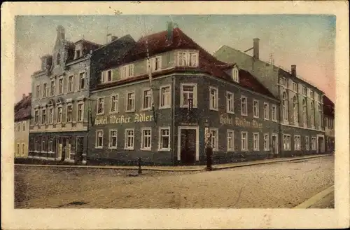 Ak Wilsdruff in Sachsen, Hotel Weißer Adler, Inh. Walther Gietzelt