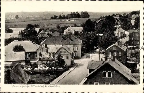 Ak Ullersdorf Radeberg in Sachsen, Teilansicht auf den Ort