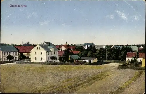 Ak Großdubrau in Sachsen, Panorama