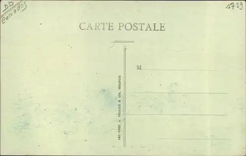 Ak Livry le Vieux Calvados, Postes et Mairie