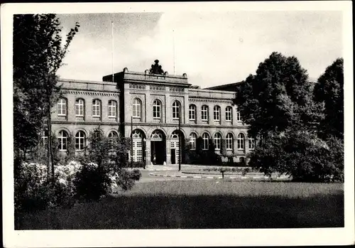 Ak Hamburg Nord Eppendorf, Universitätskrankenhaus Eppendorf, Hauptportal