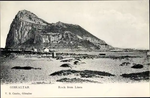 Ak Gibraltar, Rock from Linea