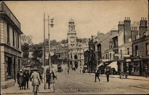 Ak Chatham Sout East, Military Road showing Town Hall