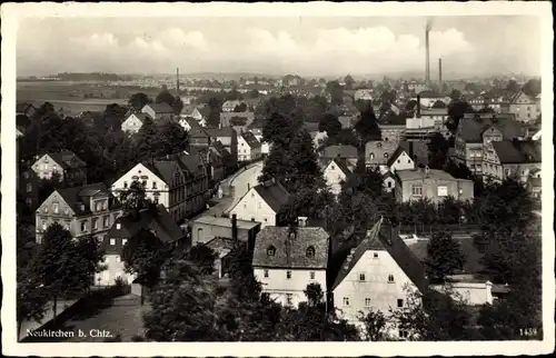 Ak Neukirchen im Erzgebirge, Gesamtansicht