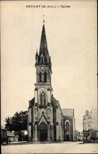 Ak Noyant Maine et Loire, L'Eglise