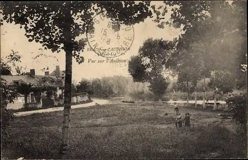 Ak Brain sur l'Authion Loire Authion Maine et Loire, Vue sur l'Authion