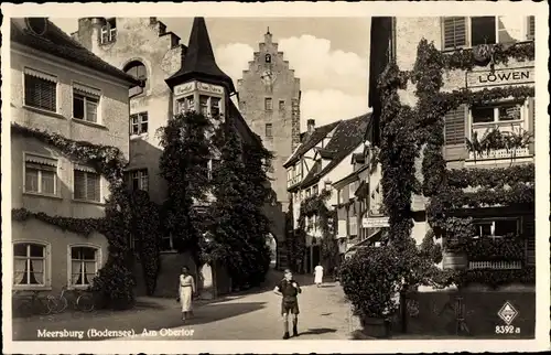 Ak Meersburg am Bodensee, Am Obertor
