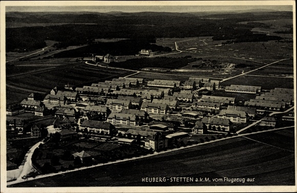 Ak Stetten am kalten Markt, Lager Heuberg, Fliegeraufnahme Nr. 2943016