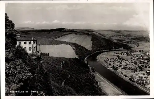 Ak Serrig an der Saar, Die Klause, Panorama