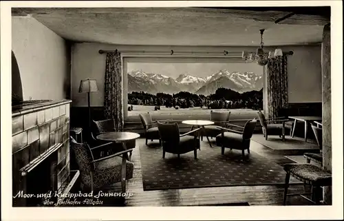 Ak Sonthofen im Allgäu, Alpen Moorbad Sonnenalp